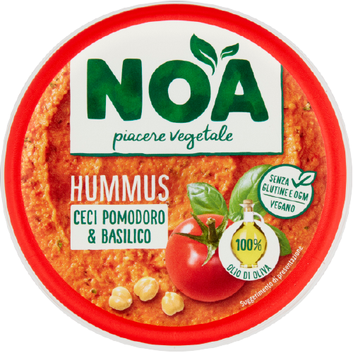 HOUMOUS BASILIC & TOMATES